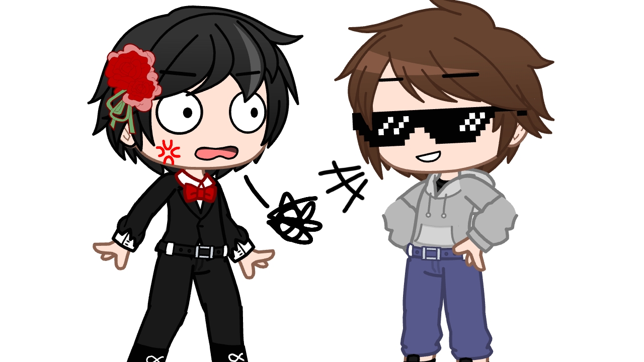 I Put The Packet On The Glass/The Mandela Catalogue/Meme/ (Gacha Club)