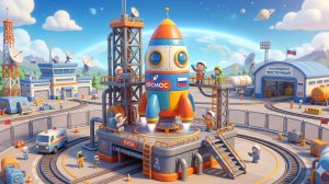 Песенка про ракету! Мультик про ракету! Ракета Спасатель!