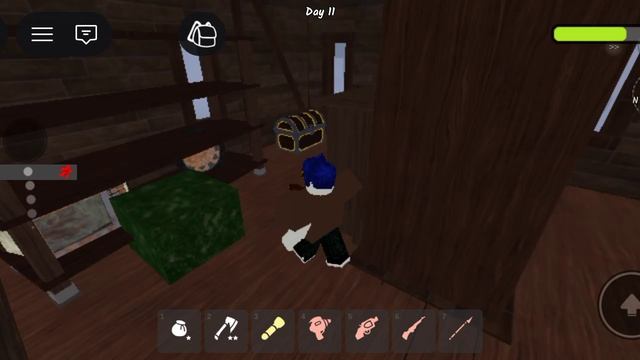 играем в 99 ночей в лесу в роблокс 😏