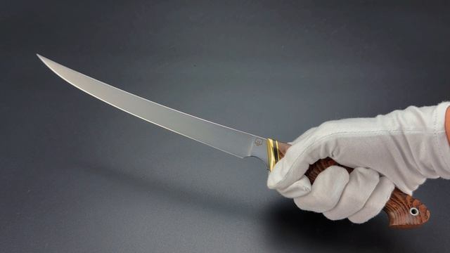 Филейный нож от кузницы Медведь