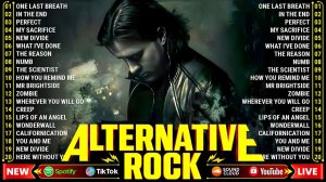 Альтернативный Рок 2000-х Ретро Хиты Creed, Linkin Park, Metallica, Nickelback, Green Day, Coldplay