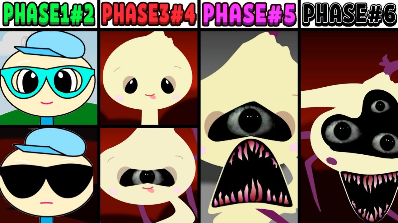 INCREDIBOX SPRUNKI: ВСЕ ФАЗЫ НОВОГО ОС DOT! 🔴✨ ОТ 1 ДО 6! 🚀🌀