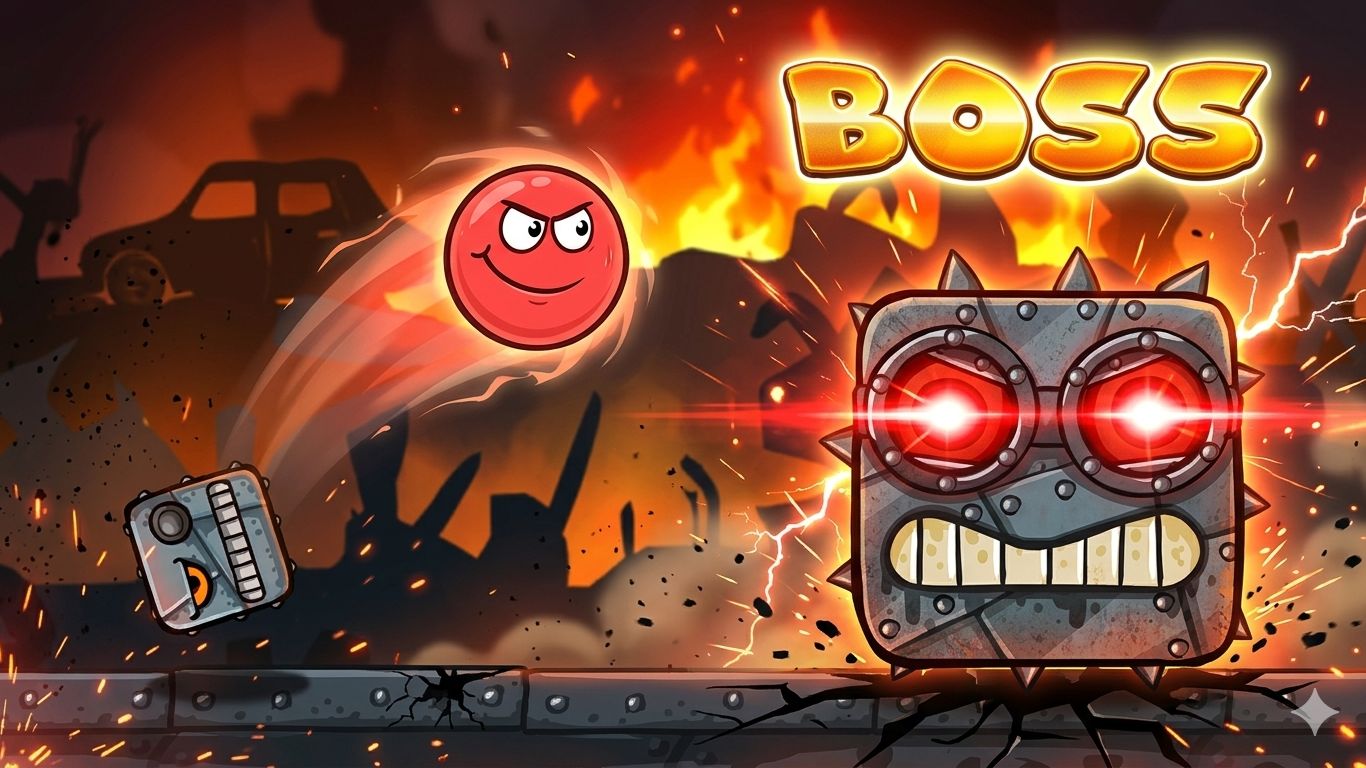 КРАСНЫЙ ШАРИК ред бол 🦕 💪 Злые кубики хотят Землю квадратной. Видео для детей игровые мультики