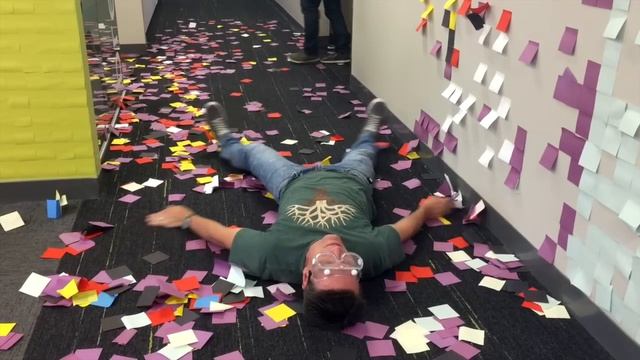 Superhero Post-It Removal