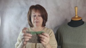 Закончила футболку с круговой кокеткой 🧶