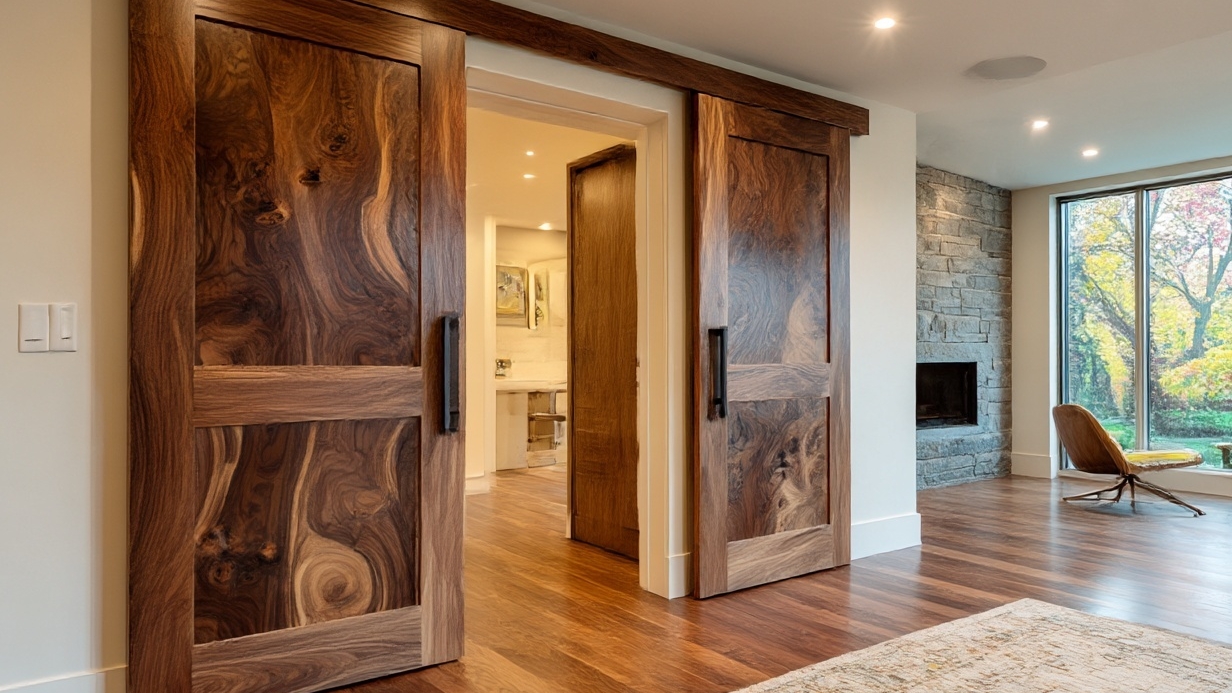 Двери купе массив на заказ в Тюмени - Магия мебели