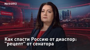Как спасти Россию от диаспор: "рецепт" от сенатора