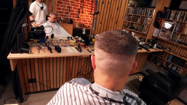 Стрижка и профессиональное окрашивание от Павла #asmr #парикмахер #barbershop