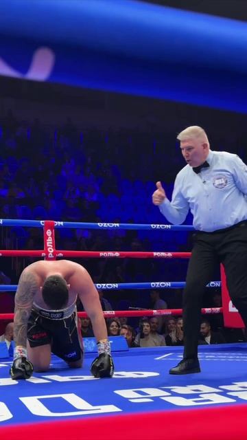 Артём Сусленков техническим нокаутом в 3 раунде победил Артура Манна и защитил титул WBA Continental