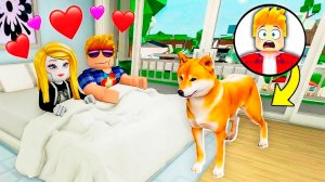 Притворился СОБАКОЙ и Слежу за ДЕВУШКОЙ в РОБЛОКС