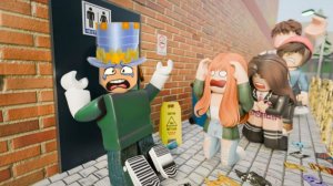 ПАПА и ДОЧКА 24 ЧАСА СТОЯТ В ОЧЕРЕДИ В ТУАЛЕТ РАЙ и ТЮРЬМУ в Roblox! Мы УСТАЛИ и СЛОМАЛИСЬ!