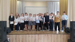 Глинка М.И. "Славься" Хор "Из школы с любовью" МАОУ СОШ №2