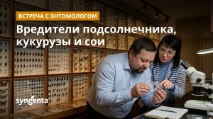 ВСТРЕЧА С ЭНТОМОЛОГОМ: вредители подсолнечника, кукурузы и сои