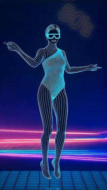 Neon Dancer [short]  #izbushka #dancemusic #disco #80s #neonlights #italodisco #newitalo #shorts