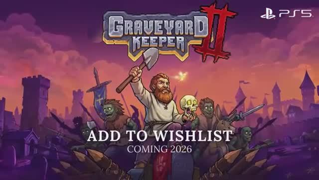 Graveyard Keeper 2 — анонсирующий трейлер PS5 Games