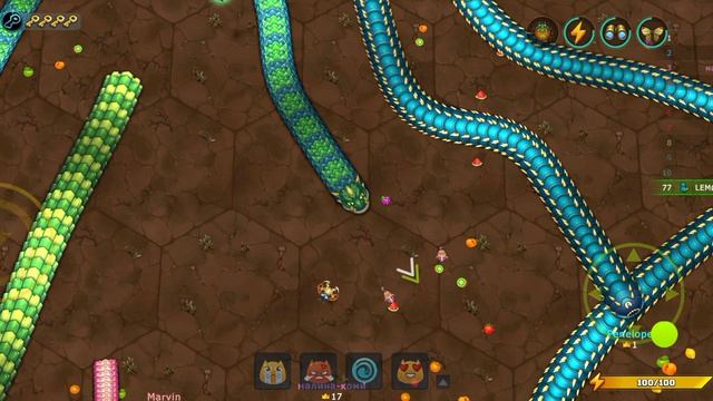 Сегодня играем в Little Big Snake.