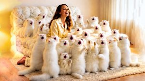 Какую кровать своей мечты выбрали бы Вы ? ✨ Невероятно приятная ИИ-анимация как в Мультики !