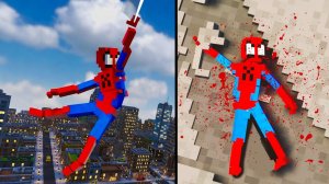 Если бы Человек-Паук познал РЕАЛИСТИЧНУЮ Физику в Teardown!