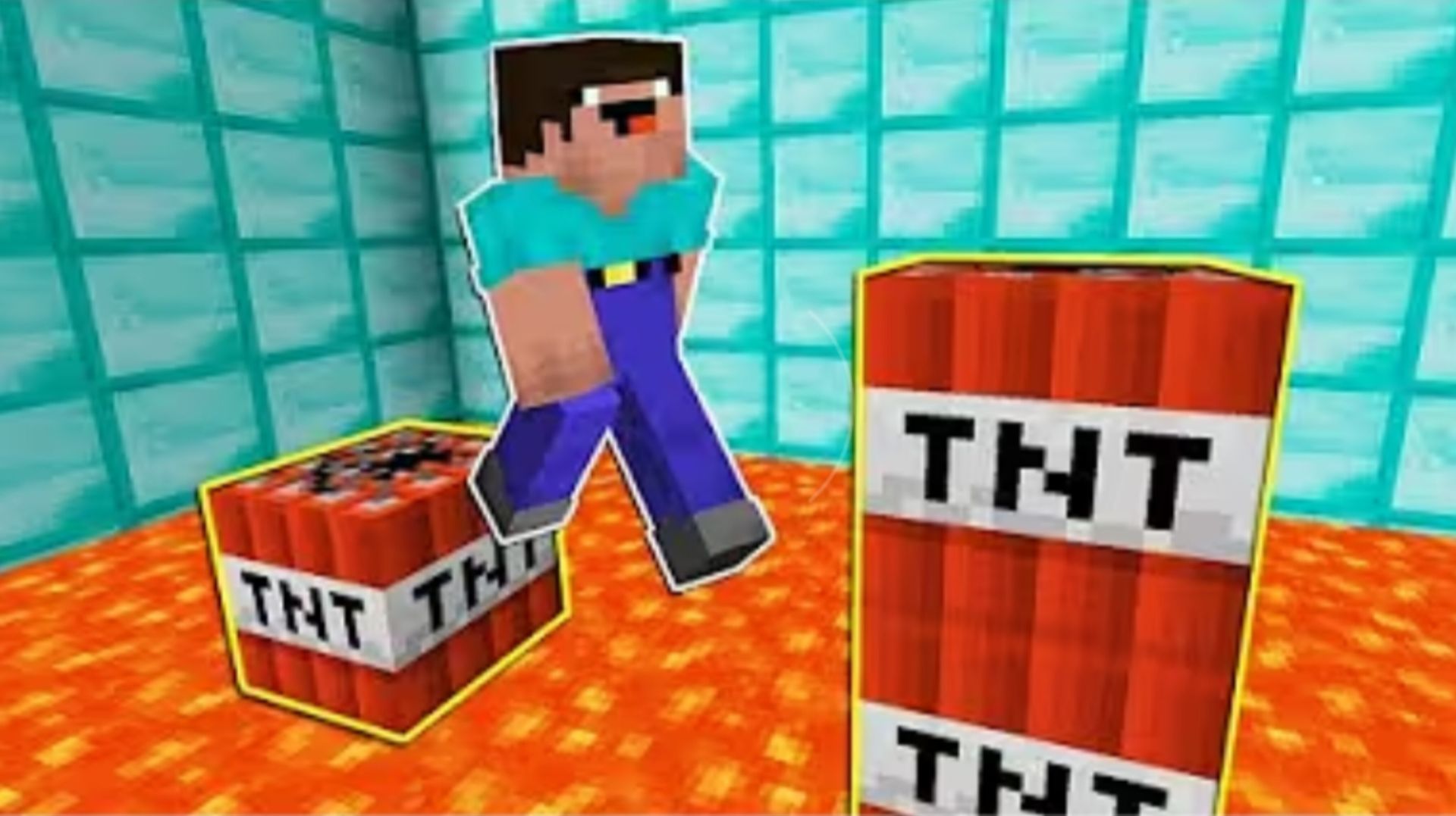 ДАЖЕ НУБ  ПРОЙДЁТ ЭТОТ ПАРКУР ИЗ ЛАВЫ