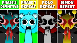 INCREDIBOX SPRUNKI: ФАЗА 1, POLO 🤵, SIMON 👨🎤 🔁 ПОВТОР ПОСЛЕ ФАЗЫ 3 DEFINITIVE! ⚡🔥