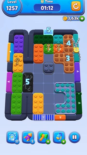 Color Block Jam 1257 Уровень