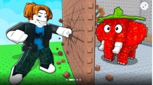 ломай стену ради БРЕЙНРОТ в РОБЛОКС