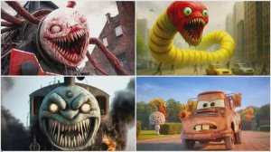 ПАРОВОЗИК ТОМАС и Чух-Чух ЧАРЛЬЗ 🆚 Молния МАКВИН EXE эпический МУЛЬТИК