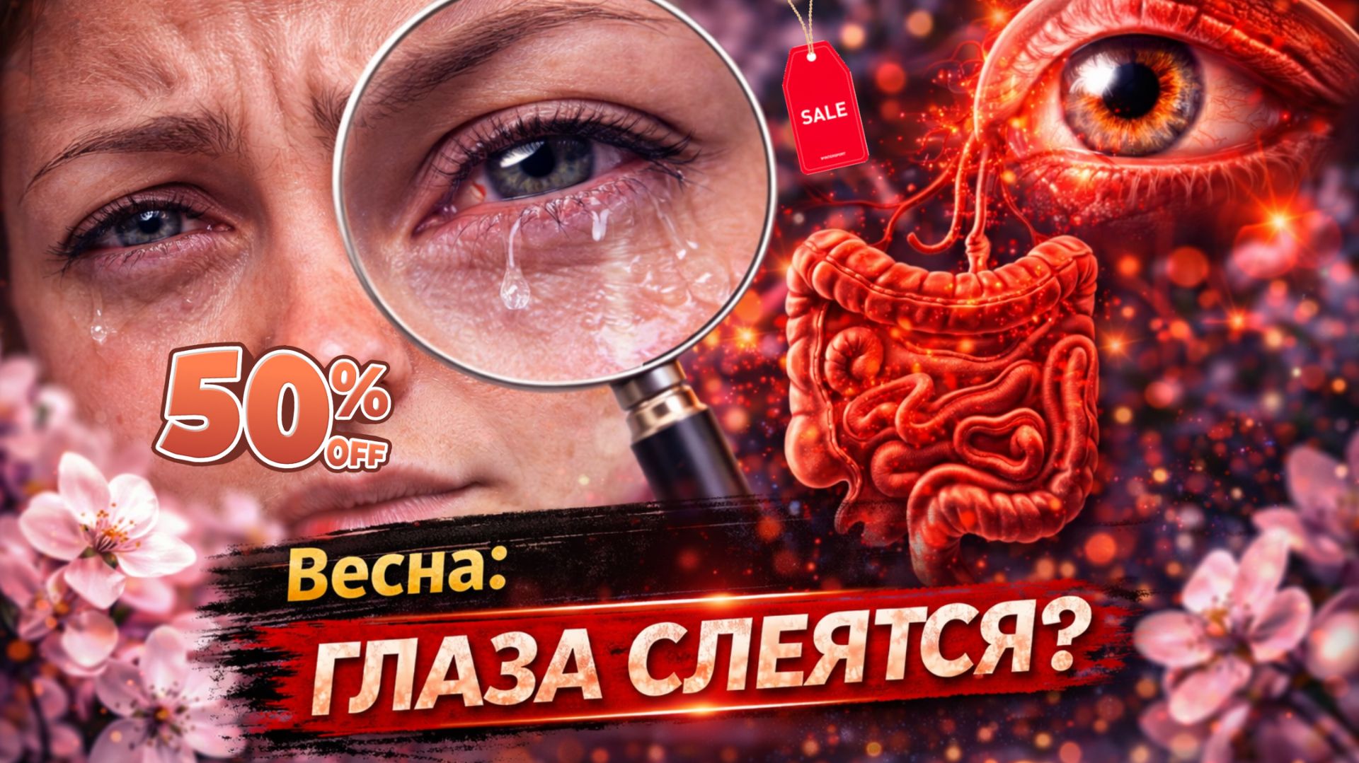 Почему весной страдают глаза? Зрение и кишечник. Связь есть!
