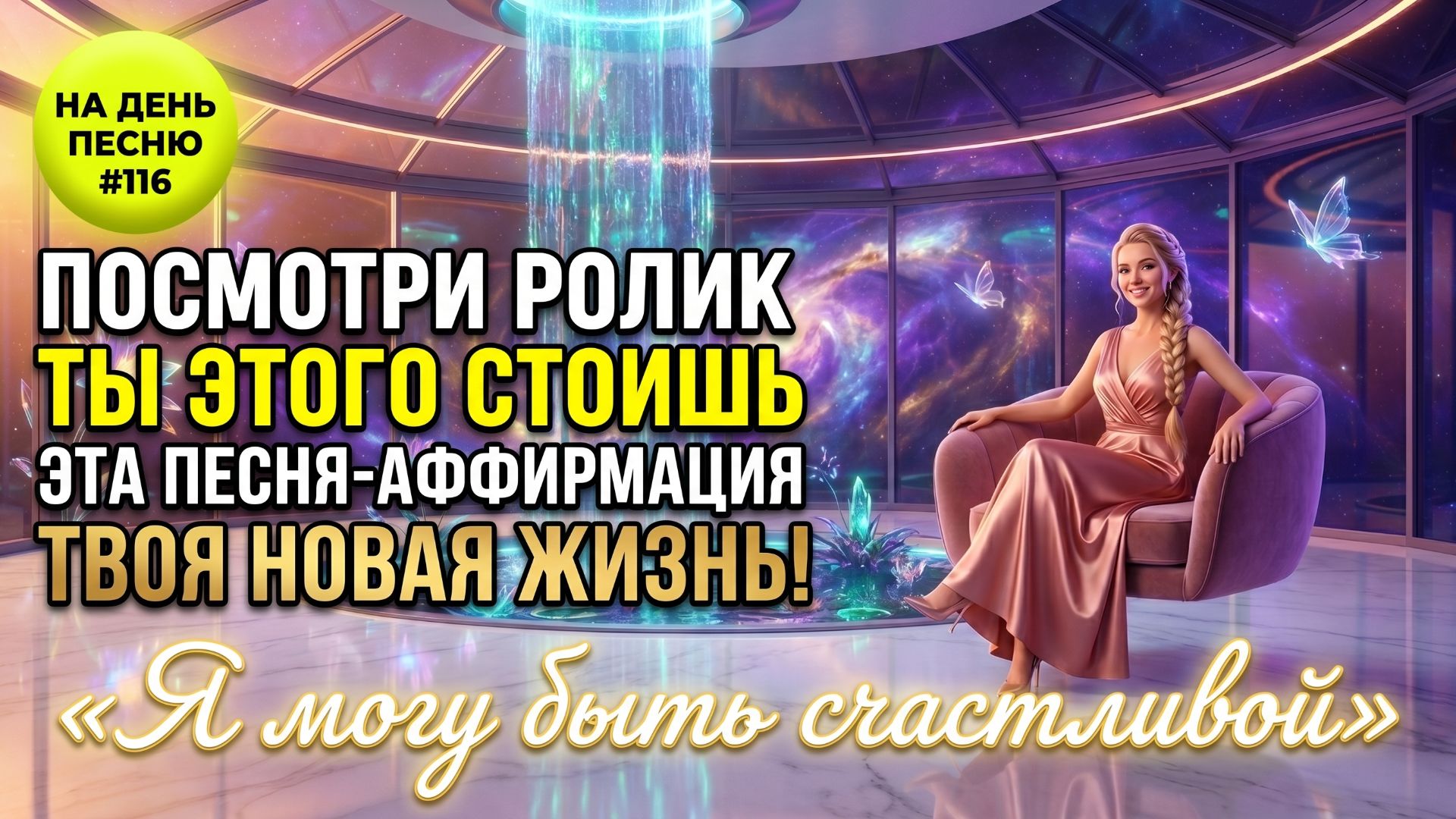 НА ДЕНЬ ПЕСНЮ #116 | Тёплая ПЕСНЯ-АФФИРМАЦИЯ для семейного благополучия | 