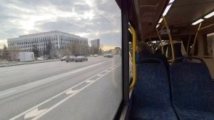 поездка на автобусе ЛиАЗ 6213 борт 192166 по маршруту 631