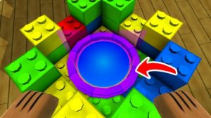 Секретный красочный телепорт в домике из Лего! /Прохождение игры Super Bear Adventure!