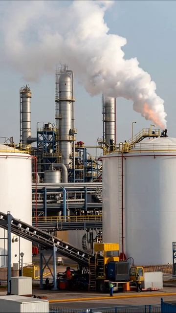 Работа на нефтяном заводе: процессы и технологии #нефтегаз #промышленность #энергетика