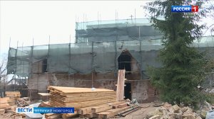 ГТРК СЛАВИЯ Реставрация церкви Ильи Пророка на Славне 17.04.26