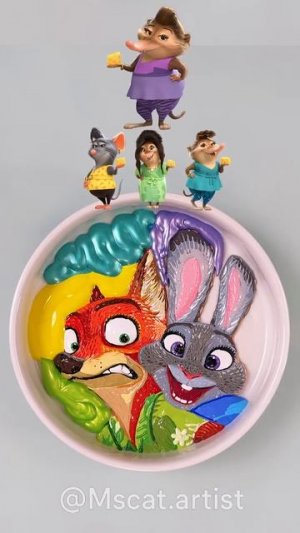 Смешивание цветов с Зверополисом 🎨✨