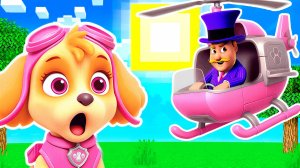 😂 ЗАЧЕМ МЭР УКРАЛ ВЕРТОЛЕТ У СКАЙ ЩЕНЯЧИЙ ПАТРУЛЬ  в МАЙНКРАФТ PAW PATROL МУЛЬТИК