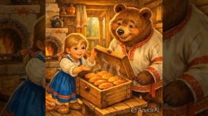 "Маша  и медведь." Сказка.