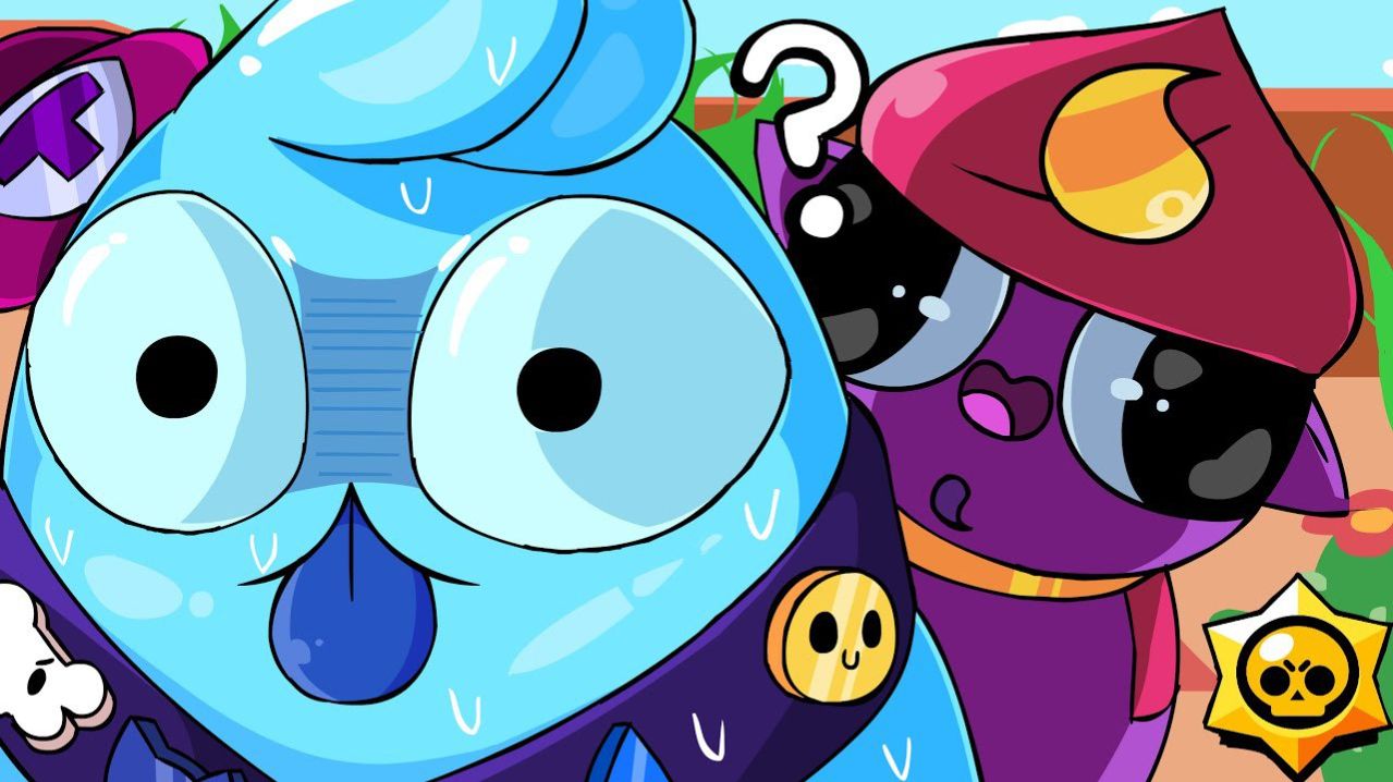 СКВИК И ДЖИН — BRAWL STARS АНИМАЦИЯ