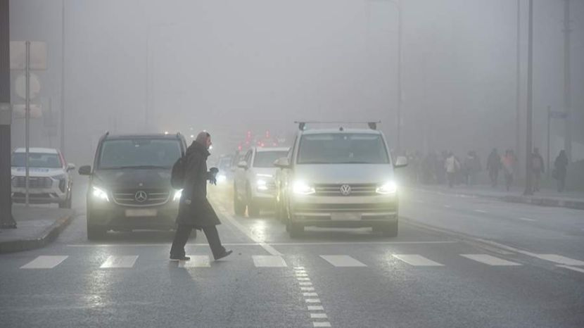 В Подмосковье «желтый» уровень опасности из-за тумана объявлен с вечера пятницы