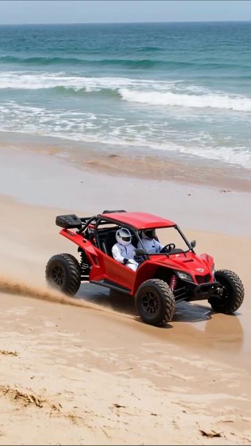 Приключения на красном багги у моря багги приключения морскойотдых