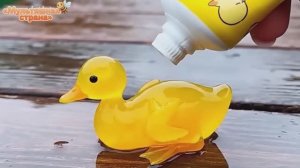 Милые животные из зубной пасты. Забавная ИИ - анимация.