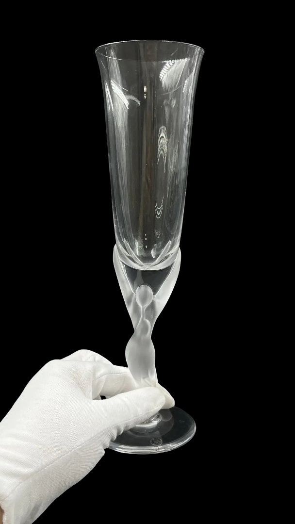 Пара хрустальных бокалов Faberge Kissing Doves / 263261.