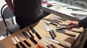 Олег Матюхин, кухонные ножи, выставка «Клинок»