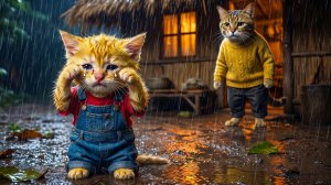 Мультики для детей. Котик убежал от мамы, мультики/Видео про котиков