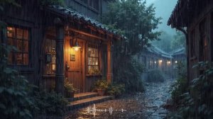 Сильный дождь ночью 🌧️ Сон, ASMR, учёба, отдых и снятие стресса