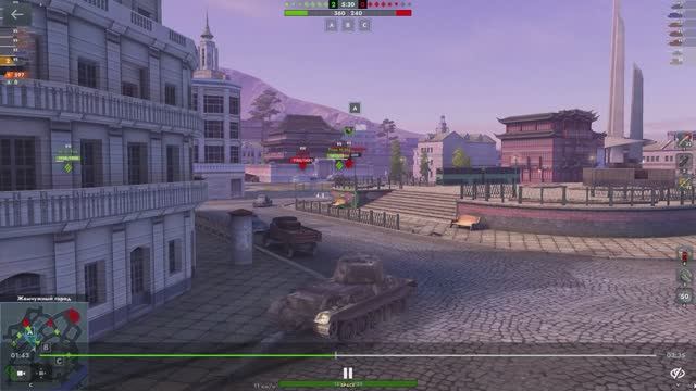 Игра в танки сражения и бои на танке Т -43. Смотреть от Агат видео битва танков встречный бой.