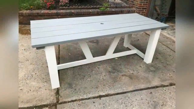 Столы и скамейки на веранду, идеи для дачи.