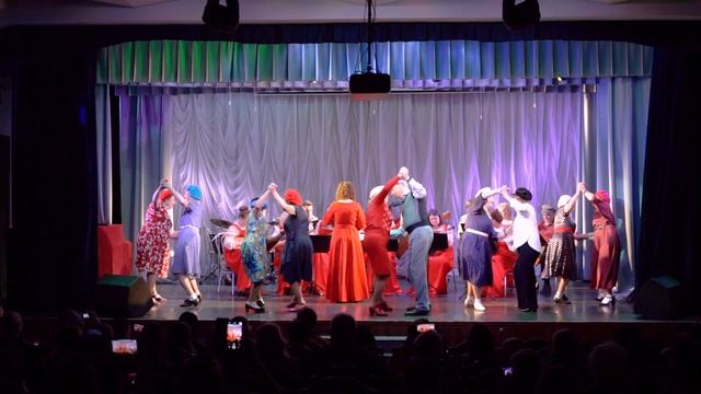 Рио-Рита под ансамбль Русская песня.