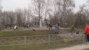 В Кораблино Рязанского округа к 9 мая приводят в порядок мемориал