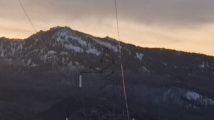 8. Гора Ближняя Широкая с телевышкой (898 метров). 24 февраля 2026 года.