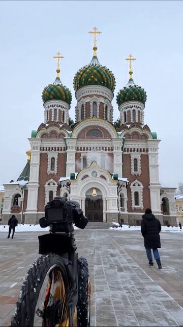Зимняя прогулка к храму с уникальной архитектурой #путешествия #архитектура #Россия